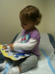 Pierced ear one more time Doctor's office, pierced ear, earrings