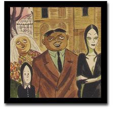 Charles Adams, Morticia, Wednesday