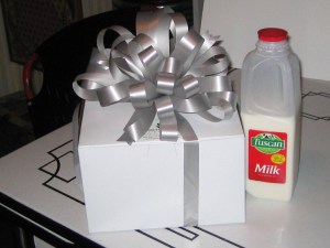 Dessert Delivery, milk, gourmet cookies, Mother's Day gift, 