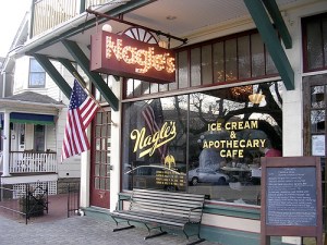 olde time apothecary, ice cream parlour, ice cream parlor, Ocean Grove, Nagle's