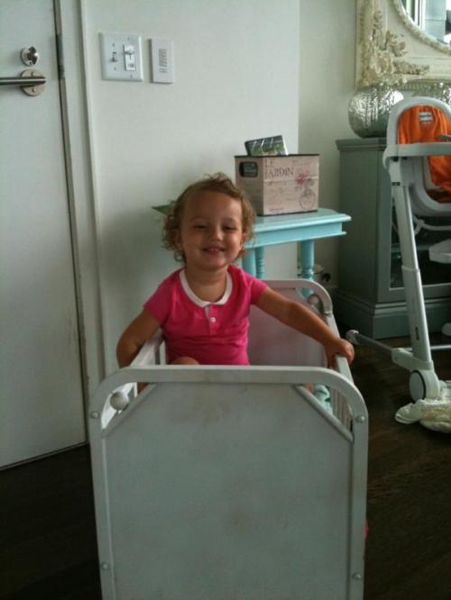 Finley Ray Clark, doll crib