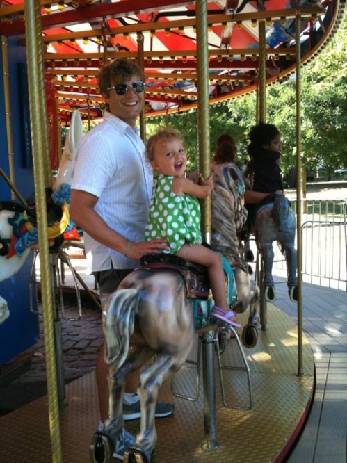 Happy Birthday Finny, Finley Ray Clark, merry-go-round,carousel, Tom Clark