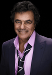 Johnny Mathis pink shirt