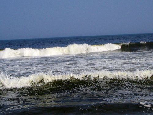Hurricane Earl, Ocean Grove, stone jetty, waves