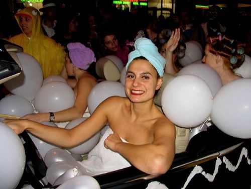 bubble bath Take me away Calgon, greenwich village halloween parade, murray head
