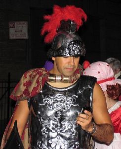 Roman gladiator, armor