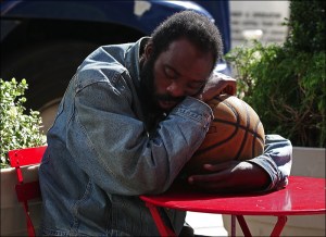 Central Park, basketball