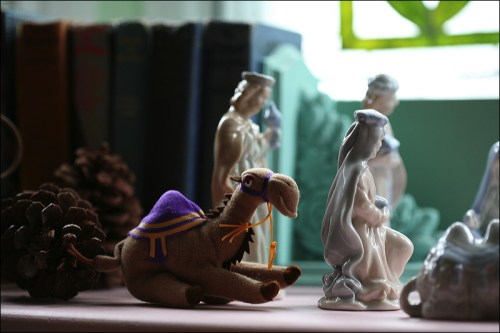 Nativity scene, Prince of Egypt camel, La Vie en Rose, Ocean Grove