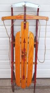 sledding, sliding in the snow, snow days,