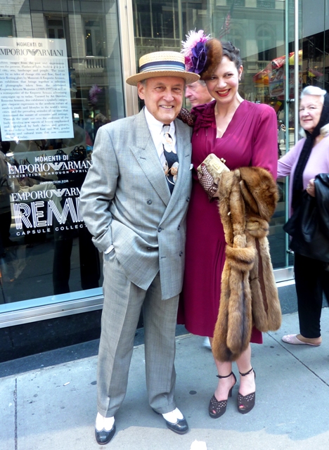 Peter Press, uffner vintage clothing, fifth avenue, Easter parade, new york easter 2011