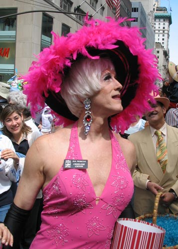 drag queen, Easter parade, Fifth Avenue