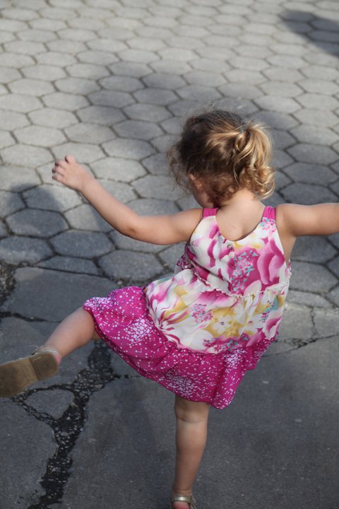 Finley Hops arabesque, Finley Ray, Finny, Carl Shurtz park