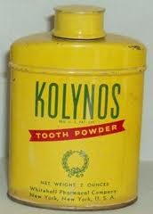 Kolynos tooth powder