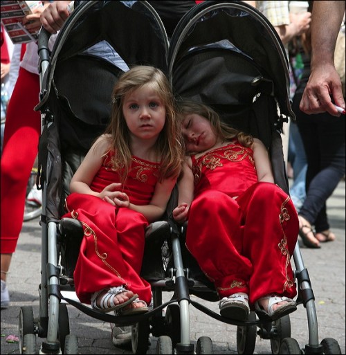 Turkish Day parade, New YOrk city, Turkey, Turkiye, twins