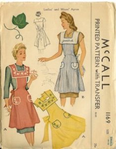 Apron 2 McCall's pattern cobbler apron