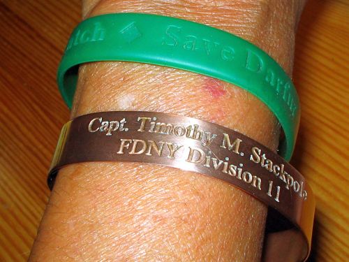 Timmy Stackpole, 9-11, memorial bracelet