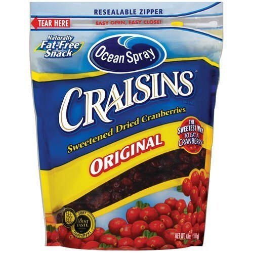 Ocean Spray brand dried cranberries