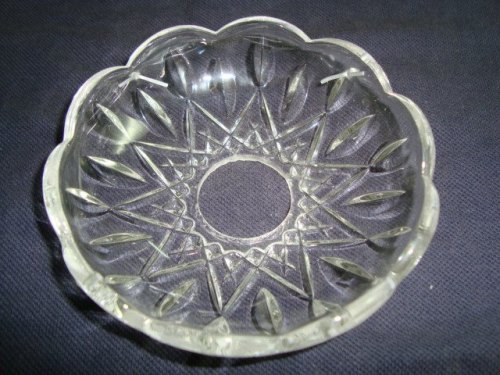 Pressed Glass Bobeche