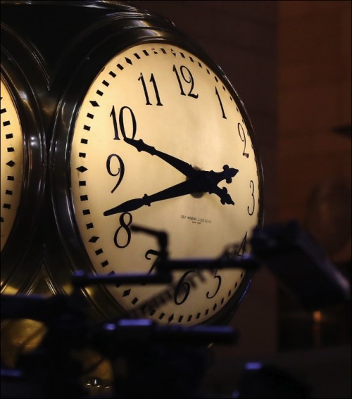 "I'm late, I'm late..."