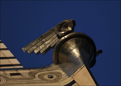 Hood Ornament in the Sky