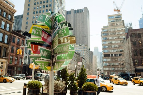 Follow The Signs to where?  Maybe Downtown!