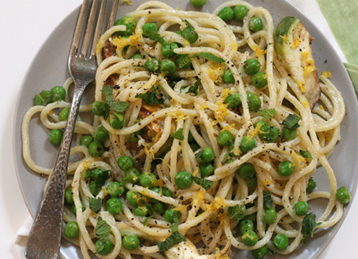 Pasta Peas & Artichokes