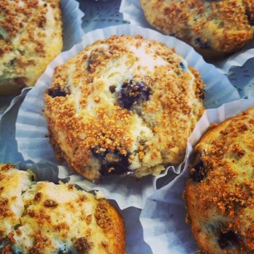 House-made Blueberry Muffins!